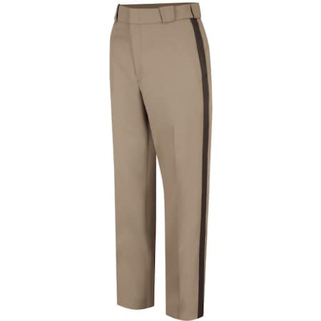 Horace Small Men's Virginia Sheriff Trouser, 44, Pink Tan/Brown Stripe, 100% Polyester HS2277 44R34