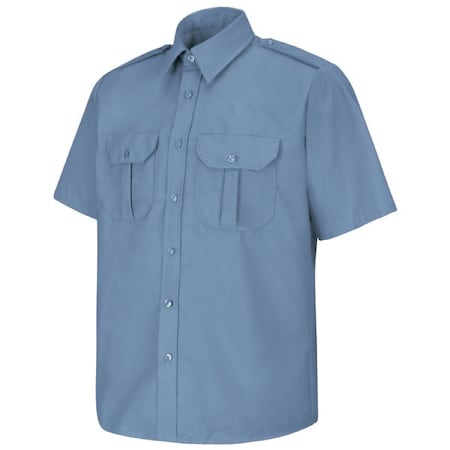 Horace Small Mens Ss Med Blue Sec Shr Epaulets SP66MB SS XL