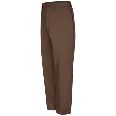 Red Kap Mens Red-E-Prest Brown Work Pant PT10BN 44 34