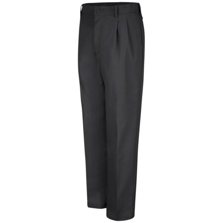 Red Kap Mens Black Pleated Work Pant PT32BK 32 32