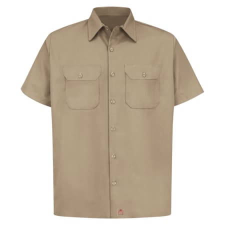 Red Kap Big Ben Twill Ss Workshirt, XL ST62KH SS XL