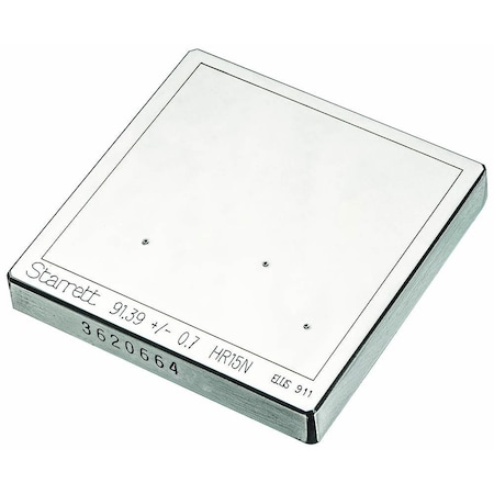 Starrett Rockwell Test Block for HR15N90 Scale PT05181