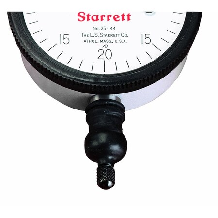 Starrett Rubber Dust Guard Dial Indicator, .4" PT09763