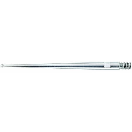 Starrett Steel Contact Points, 1-5/16"L, .078" Ball PT23011