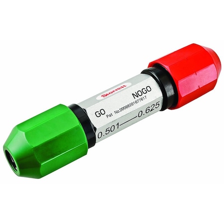 Starrett Color Code Go/No-Go Gage Hndl, .501-.625" PT45625