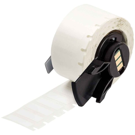 Brady Pre-Cut Label Stock Roll, White, Gloss M6-10-473