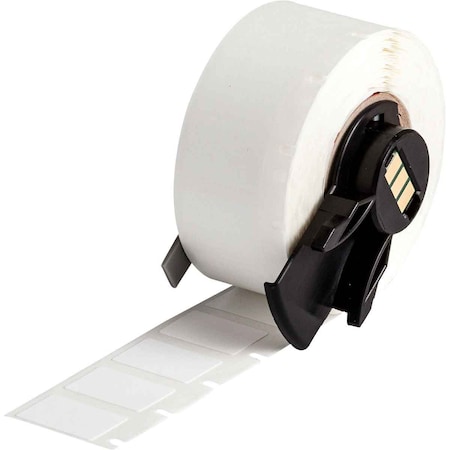 Brady Wraparound Label, White, Nylon, 1/2 in W M6-11-499