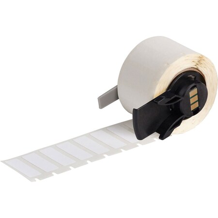 Brady Pre-Cut Label Stock Roll, White, Matte M6-16-489