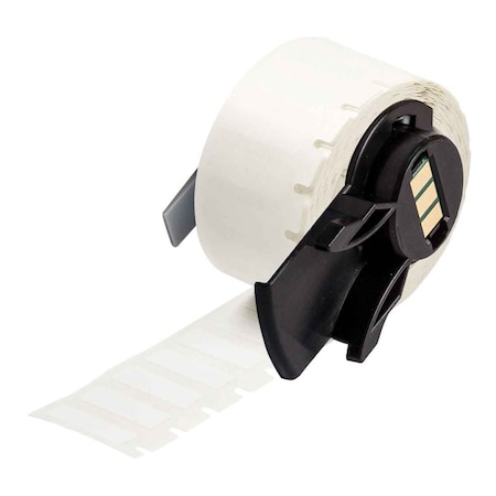 Brady Wraparound Label, White, Nylon, 3/8 in W M6-16-499