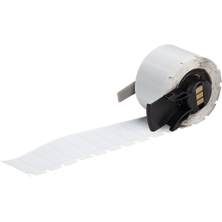 Brady Pre-Cut Label Stock Roll, White, Matte M6-16-719