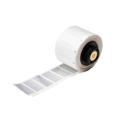 Brady Pre-Cut Label Stock Roll, Silver, Gloss M6-17-362