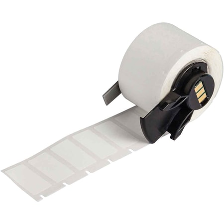 Brady Pre-Cut Label Stock Roll, White, Gloss M6-17-422