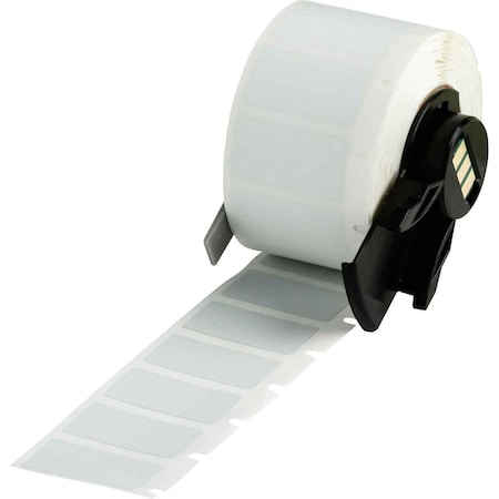 Brady Pre-Cut Label Stock Roll, Gray, Matte M6-17-428