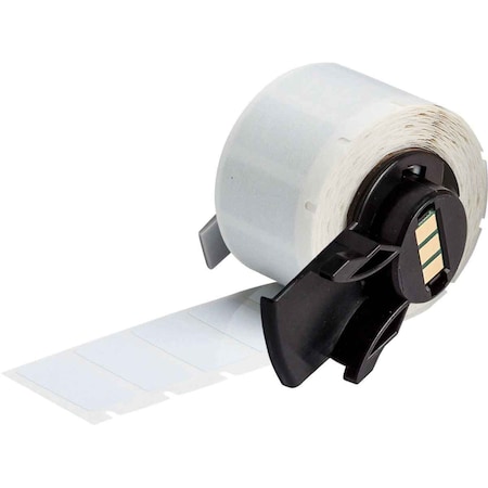 Brady Pre-Cut Label Stock Roll, White, Gloss M6-17-473