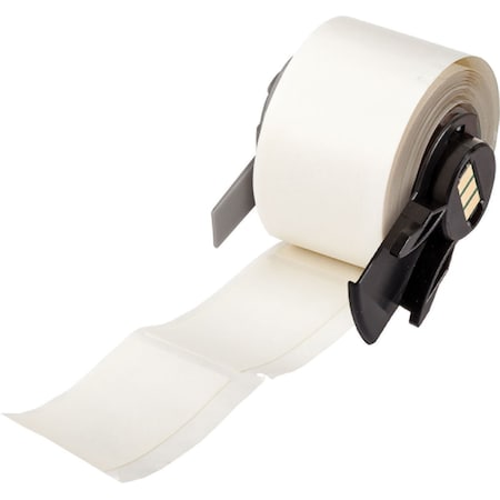 Brady Pre-Cut Label Stock Roll, White, Matte M6-20-424