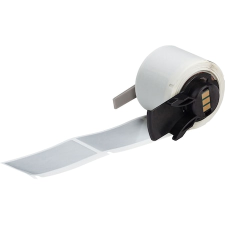 Brady Pre-Cut Label Stock Roll, Silver, Gloss M6-20-435