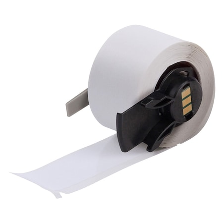 Brady Pre-Cut Label Stock Roll, White, Gloss M6-22-423