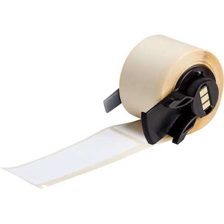 Brady Pre-Cut Label Stock Roll, White, Matte M6-22-424