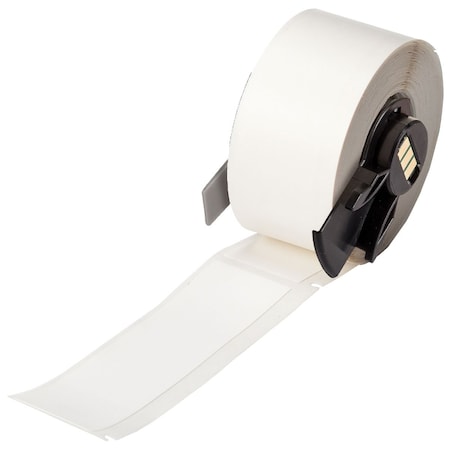 Brady Pre-Cut Label Stock Roll, White, Gloss M6-23-423