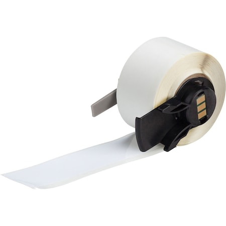 Brady Pre-Cut Label Stock Roll, White, Gloss M6-23-483