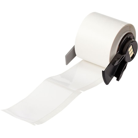 Brady Pre-Cut Label Stock Roll, White, Gloss M6-26-423