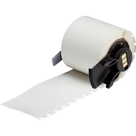 Brady Pre-Cut Label Stock Roll, Clear, Gloss M6-28-430