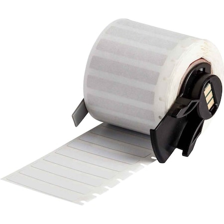 Brady Pre-Cut Label Stock Roll, White, Matte M6-28-719