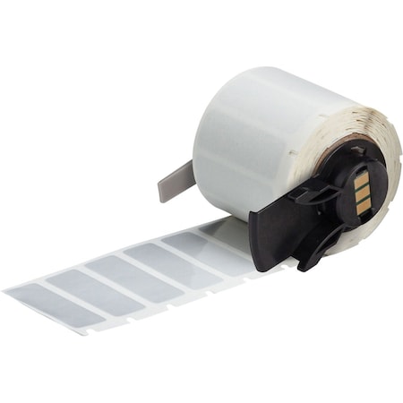 Brady Pre-Cut Label Stock Roll, Silver, Gloss M6-29-435