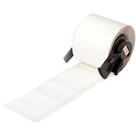 Brady Pre-Cut Label Stock Roll, White, Matte M6-31-351