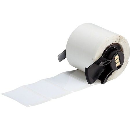 Brady Pre-Cut Label Stock Roll, White, Gloss M6-31-483