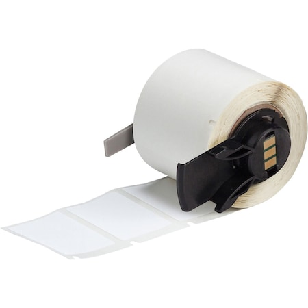 Brady Pre-Cut Label Stock Roll, White, Matte M6-31-489