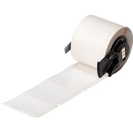 Brady Pre-Cut Label Stock Roll, White, Gloss M6-32-423