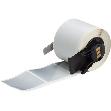Brady Pre-Cut Label Stock Roll, Silver, Gloss M6-32-435
