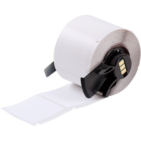 Brady Pre-Cut Label Stock Roll, White, Matte M6-32-489