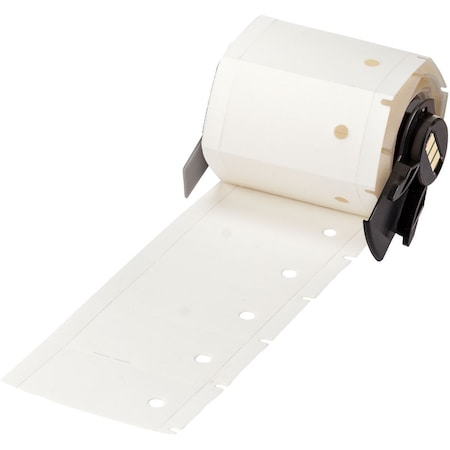 Brady Pre-Cut Label Stock Roll, White, Matte M6-36-109