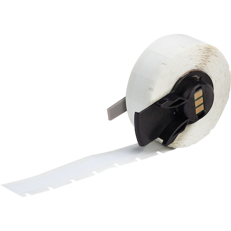 Brady Pre-Cut Label Stock Roll, White, Gloss M6-39-422