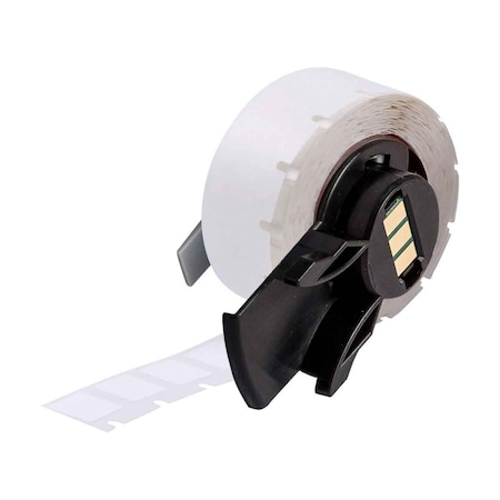 Brady Pre-Cut Label Stock Roll, White, Gloss M6-44-422