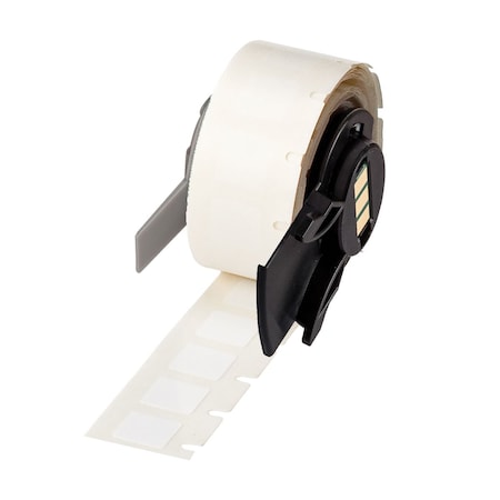 Brady Pre-Cut Label Stock Roll, White, Gloss M6-4-423