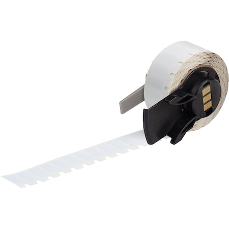 Brady Pre-Cut Label Stock Roll, White, Gloss M6-5-473