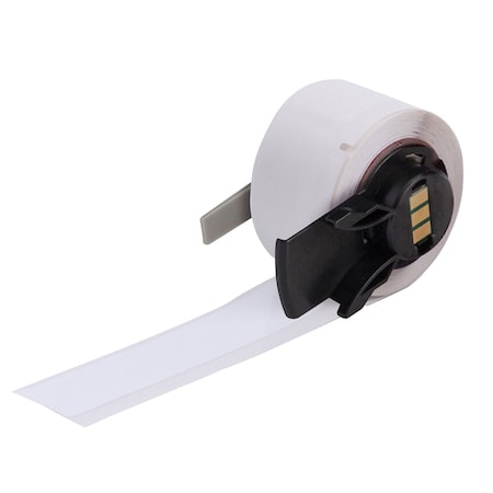 Brady Pre-Cut Label Stock Roll, White, Gloss M6-62-483