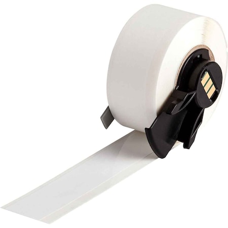 Brady Pre-Cut Label Stock Roll, White, Gloss M6-63-483