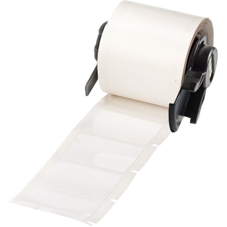 Brady Pre-Cut Label Stock Roll, White, Gloss M6-65-483