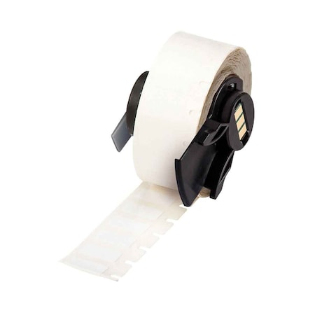 Brady Pre-Cut Label Stock Roll, White, Gloss M6-6-423