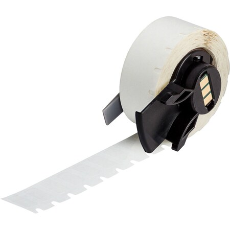 Brady Pre-Cut Label Stock Roll, Clear, Gloss M6-6-430