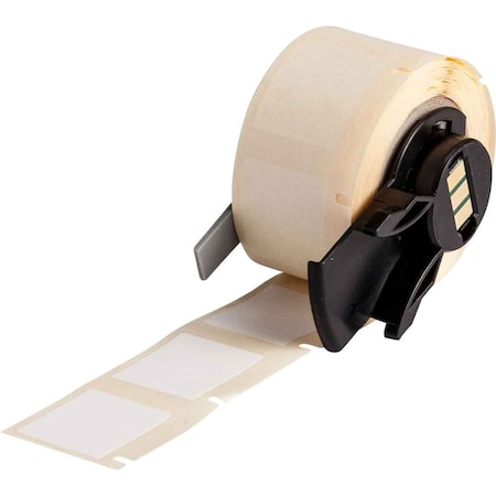 Brady Pre-Cut Label Stock Roll, White, Matte M6-80-424