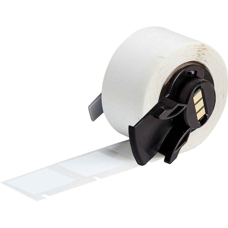 Brady Pre-Cut Label Stock Roll, White, Matte M6-80-488