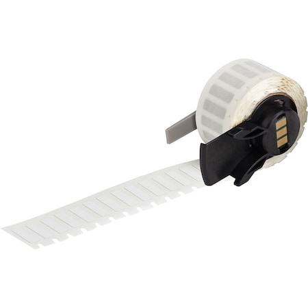 Brady Pre-Cut Label Stock Roll, White, Matte M6-9-719