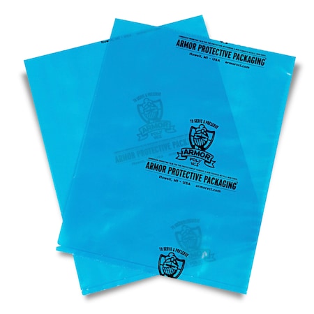 Armor Poly Rust Preventative Flat Poly Bag, PK750 PB3B1515IC