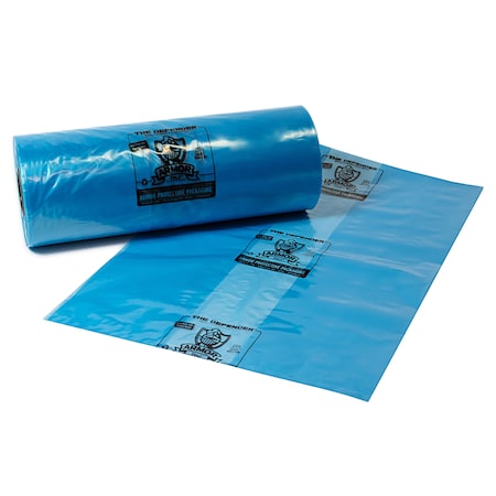 Armor Poly Rust Preventative Co-Ex Poly Bags, Not Applicable, 52 in W, 3 mil Thick, Blue PB3B524885D