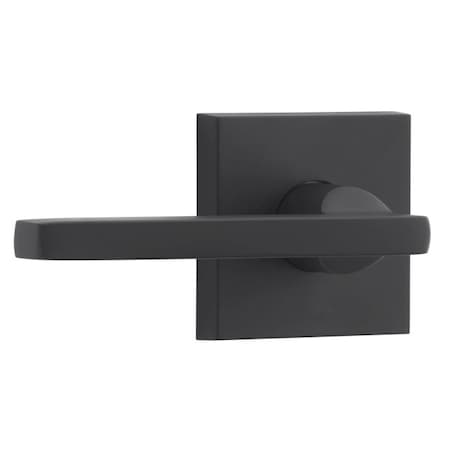 Baldwin Reserve Satin Black Door Levers PVSQUCSR190